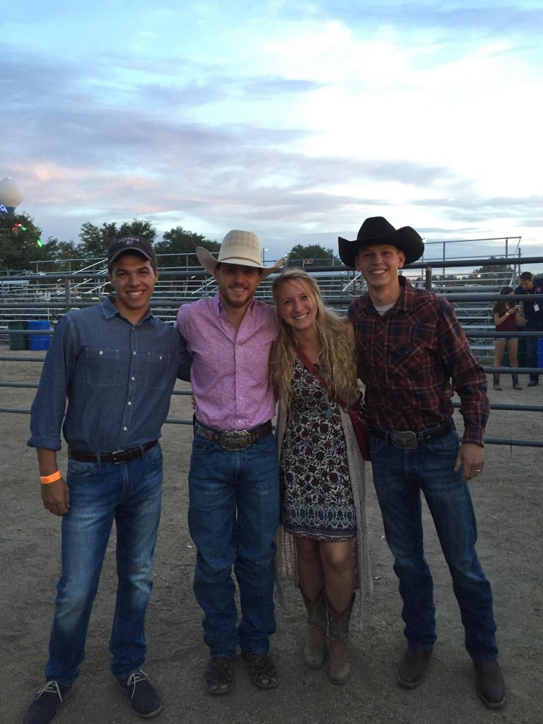 Cody Johnson with Jack and Scott